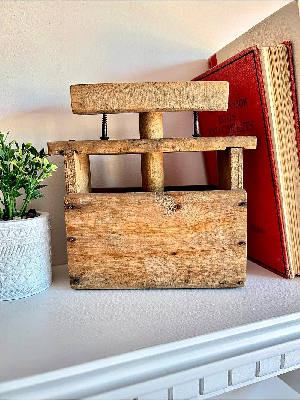 1890s Antique Primitive Butter Press